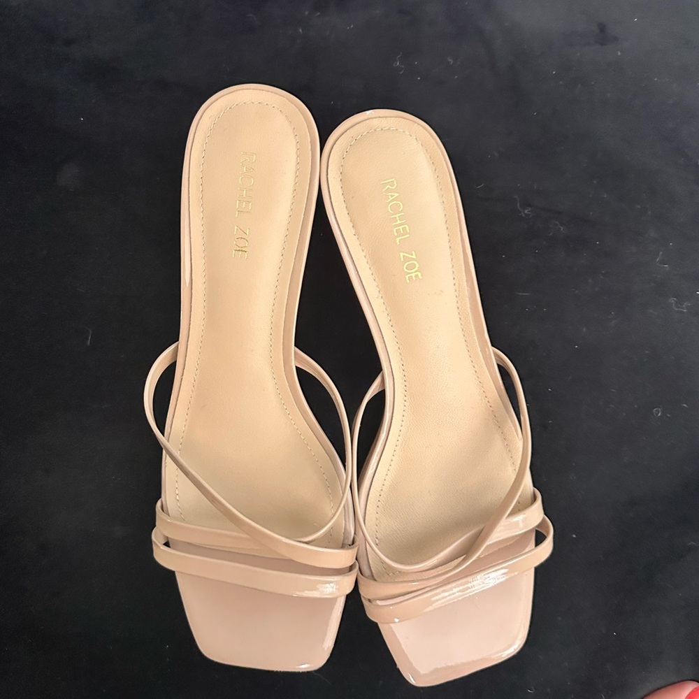 Rachel Zoe kitten heel mule